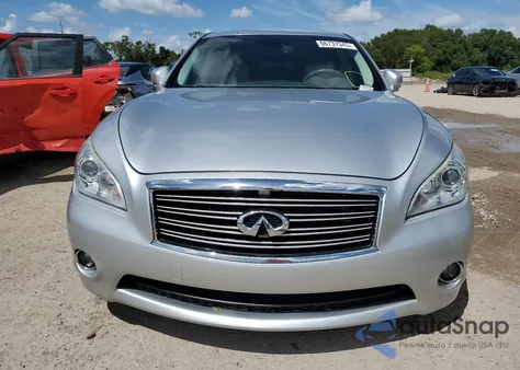 2012 Infiniti M37 z USA, uszkodzony, nr VIN JN1BY1AP0CM334810